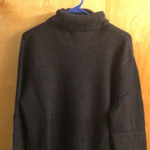 H&M Blue David Beckham Turtle Neck Sweater